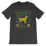 Golden Retriever Christmas Ugly Sweater Design