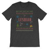 Lesbian Gay Pride Christmas Ugly Sweater Fun Design