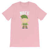 Nice Elf Design Naughty Design Funny Christmas