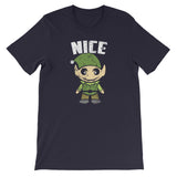 Nice Elf Design Naughty Design Funny Christmas