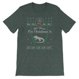 Pet Iguana Christmas Ugly Design