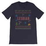 Lesbian Gay Pride Christmas Ugly Sweater Fun Design