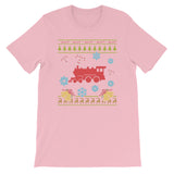 HO Scale Train Christmas Ugly Sweater Toy Train Design