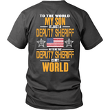 Son Deputy Sheriff (front and back design)